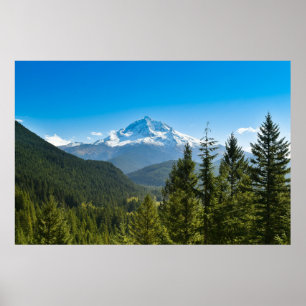 Gebirge Hood Oregon Poster