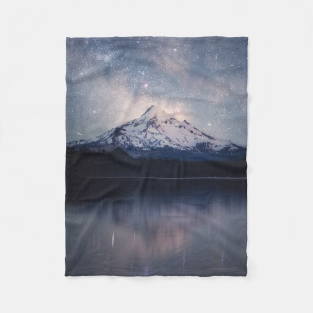 Gebirge | Hood Portland, Oregon Fleecedecke (Vorderseite)