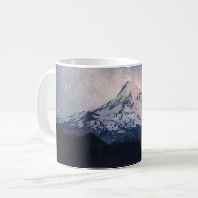 Gebirge | Hood Portland, Oregon Kaffeetasse (Vorderseite Links)