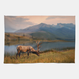 Gebirge Jacques Mountain Range Alberta Kanada Geschirrtuch