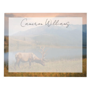 Gebirge   Jacques Mountain Range Alberta Kanada Notizblock