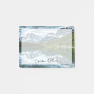 Gebirge Kanadische Rockies, Alberta Kanada Post-it Klebezettel