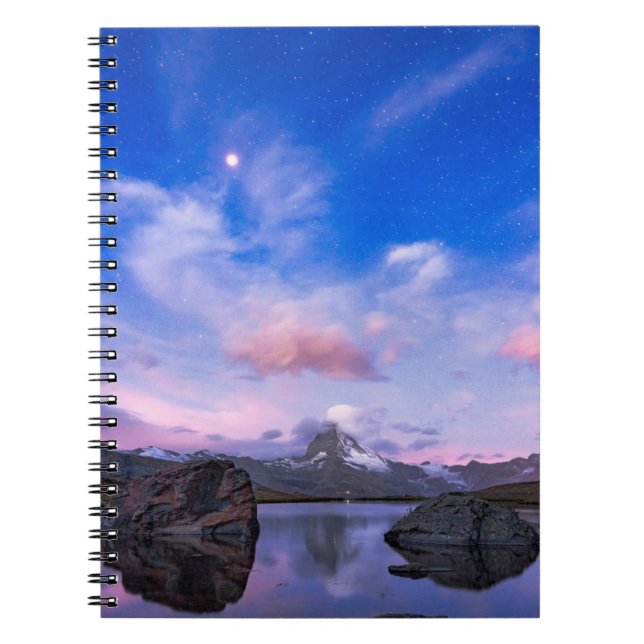 Gebirge | Matterhorn & Lake Stellisee Notizblock (Vorderseite)