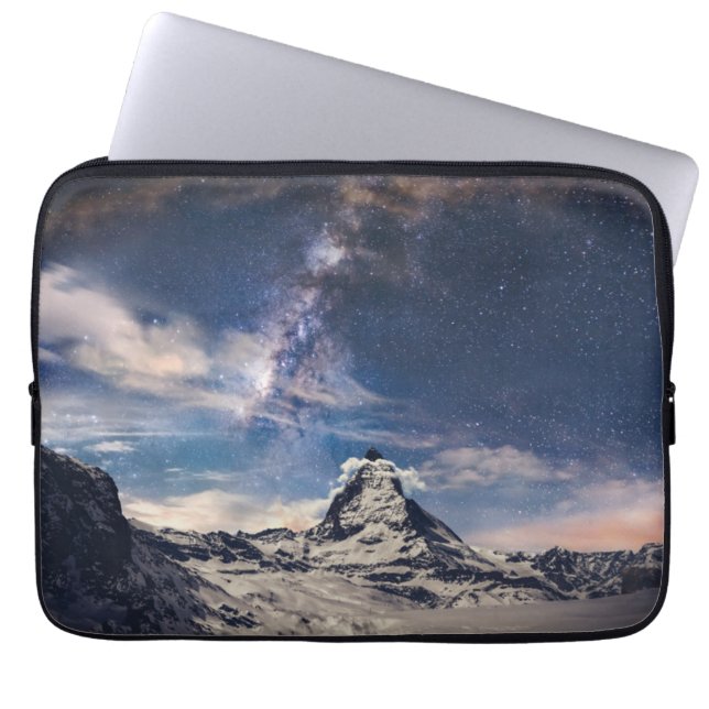 Gebirge | Matterhorn Zermatt Schweiz Laptopschutzhülle (Vorderseite)