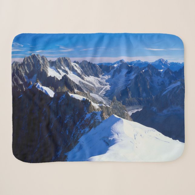 Gebirge | Mont Blanc, Europäische Alpen Sherpadecke (Vorderseite (Horizontal))