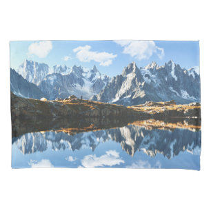 Gebirge Mont Blanc Massif, Frankreich Kissenbezug