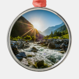 Gebirge Nationalpark Hohe Tauern, Österreich Ornament Aus Metall