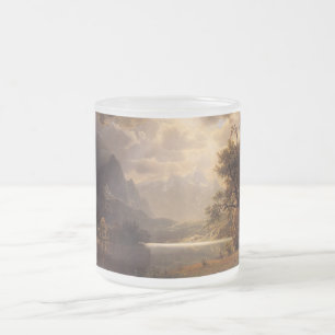 Gebirge Natur Wasser Himmel Park Albert Bierstadt Mattglastasse