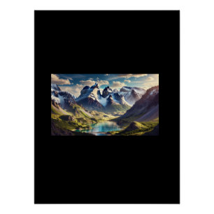 Gebirge Poster