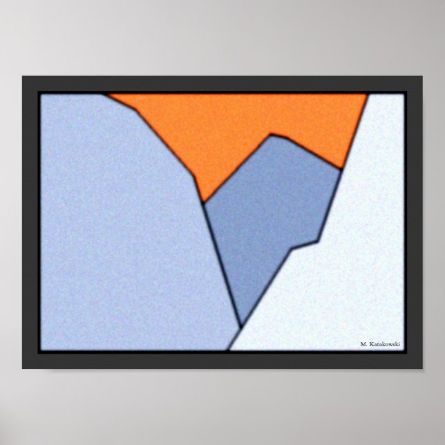 Gebirge Poster (Vorne)