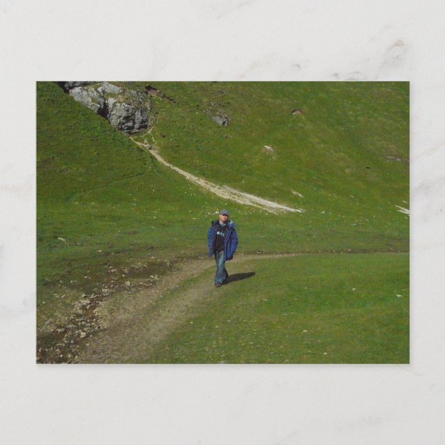 Gebirge Postkarte (Vorderseite)