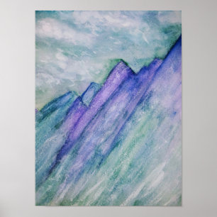 Gebirge Print 12 × 16" Poster