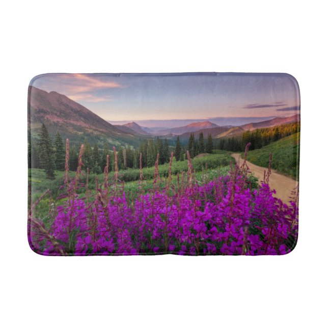 Gebirge | Rocky Mountains, Colorado Badematte (Vorderseite)