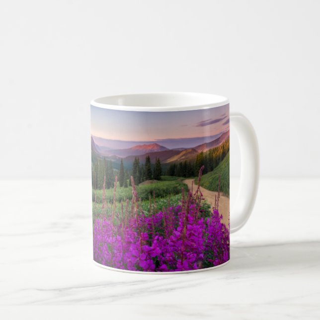 Gebirge | Rocky Mountains, Colorado Kaffeetasse (VorderseiteRechts)