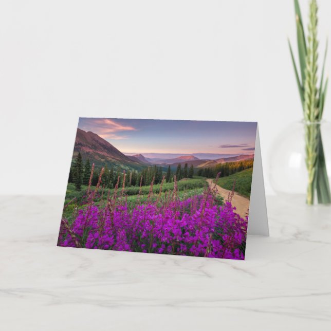 Gebirge | Rocky Mountains, Colorado Karte (Vorderseite)