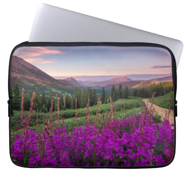 Gebirge | Rocky Mountains, Colorado Laptopschutzhülle (Vorderseite)