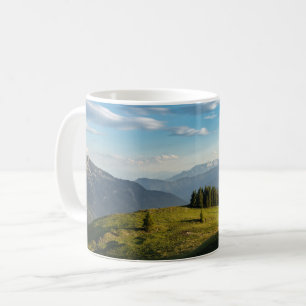 Gebirge Spitzingsee, Schweizer Alpen Kaffeetasse
