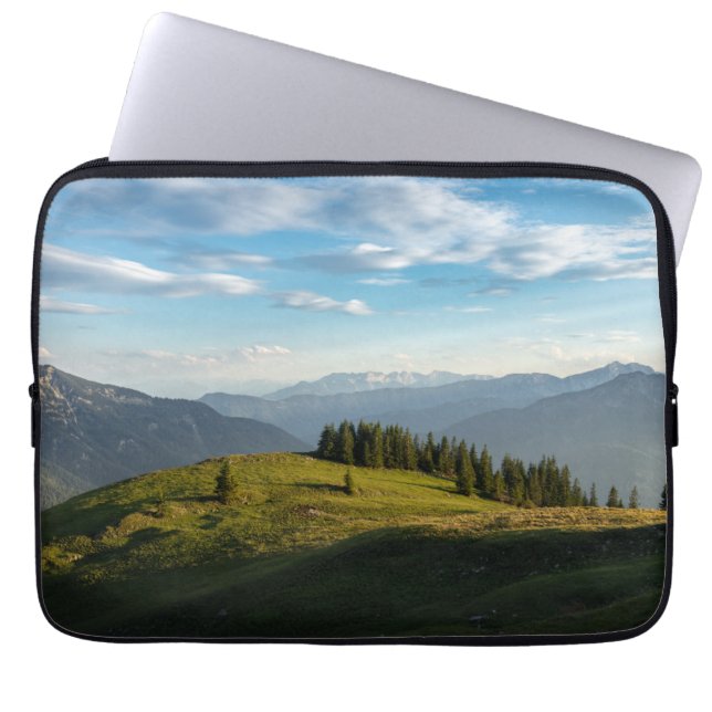 Gebirge | Spitzingsee, Schweizer Alpen Laptopschutzhülle (Vorderseite)