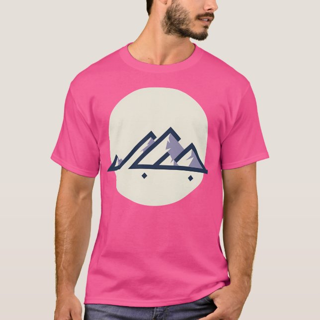 Gebirge T-Shirt (Vorderseite)