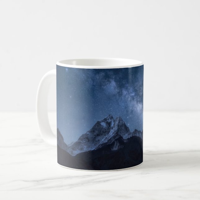 Gebirge | Thamserku-Berg, Nepal Kaffeetasse (Vorderseite Links)