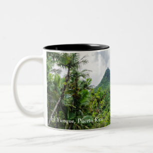 Gebirge und Berge Zweifarbige Tasse
