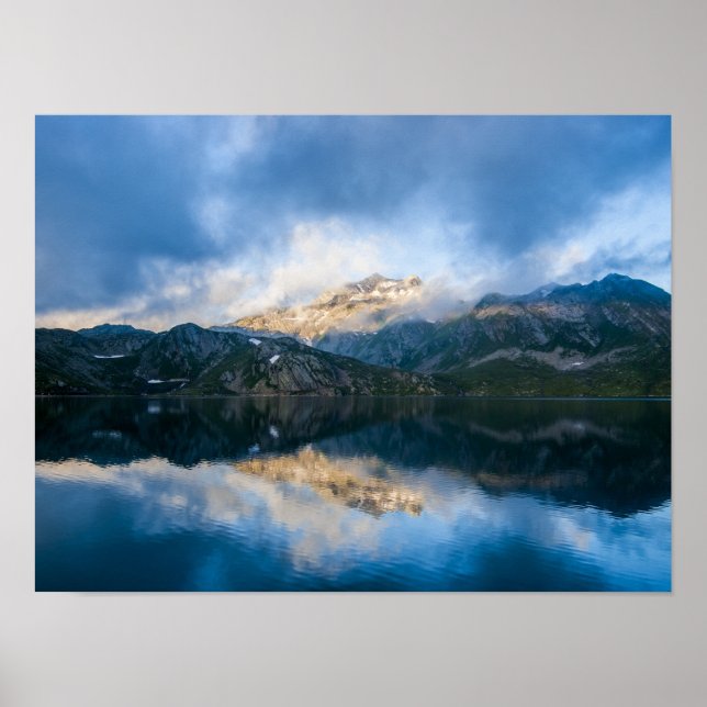 Gebirge und Landschaftliches Foto Poster (Vorne)