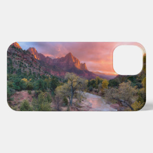 Gebirge Watchman Zion Nathional Park Utah iPhone Hülle