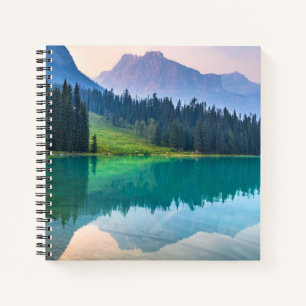 Gebirge Yoho National Park, British Columbia Notizbuch