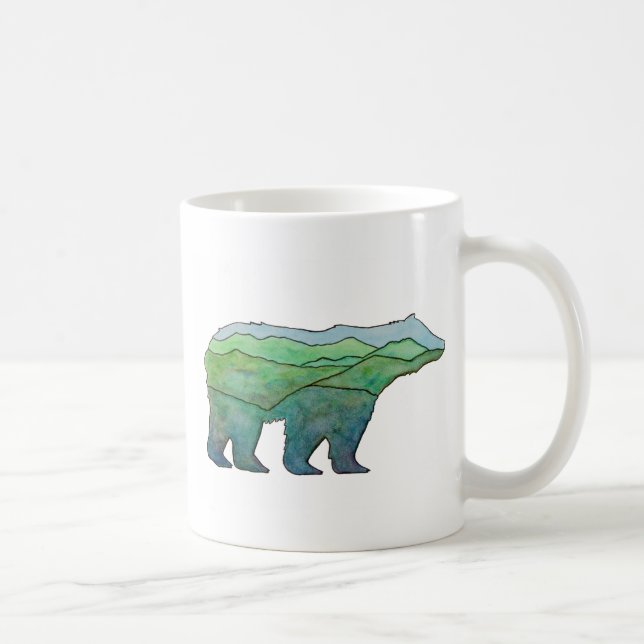 Gebirgsbär Kaffeetasse (Rechts)
