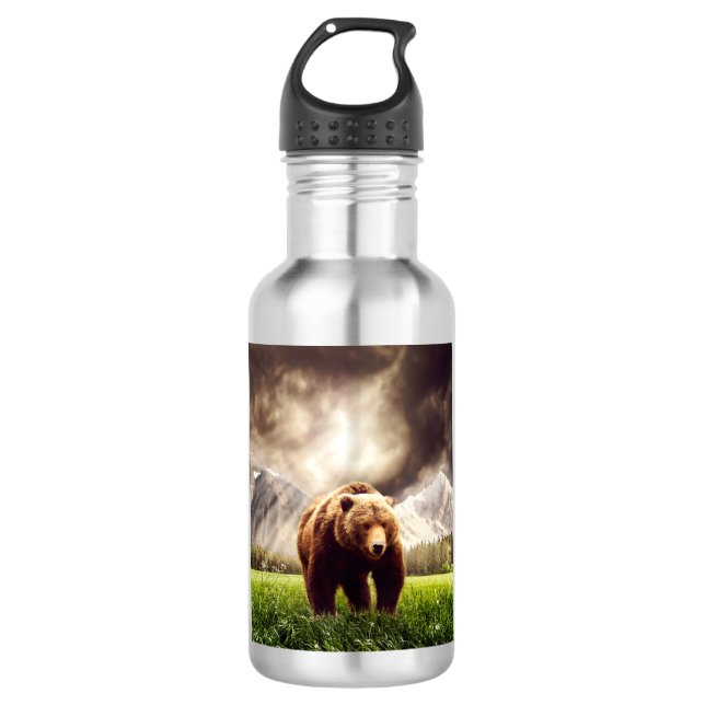 Gebirgsbär Trinkflasche (Vorderseite)