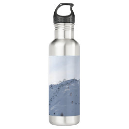 Gebirgsbild in den Alpen Edelstahlflasche