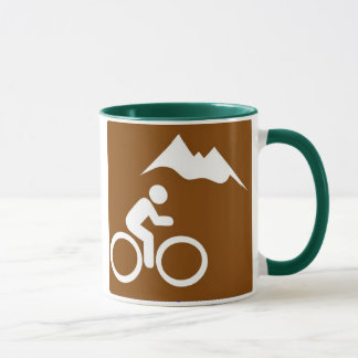 Gebirgsfahrrad-Tasse Tasse