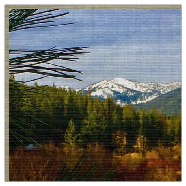 Gebirgsfallfabrik Stoff (Muster)