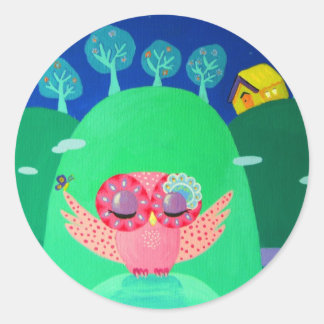 Gebirgsflüster Runder Aufkleber