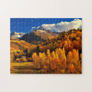 Gebirgsherbst GoldAspen Colorado