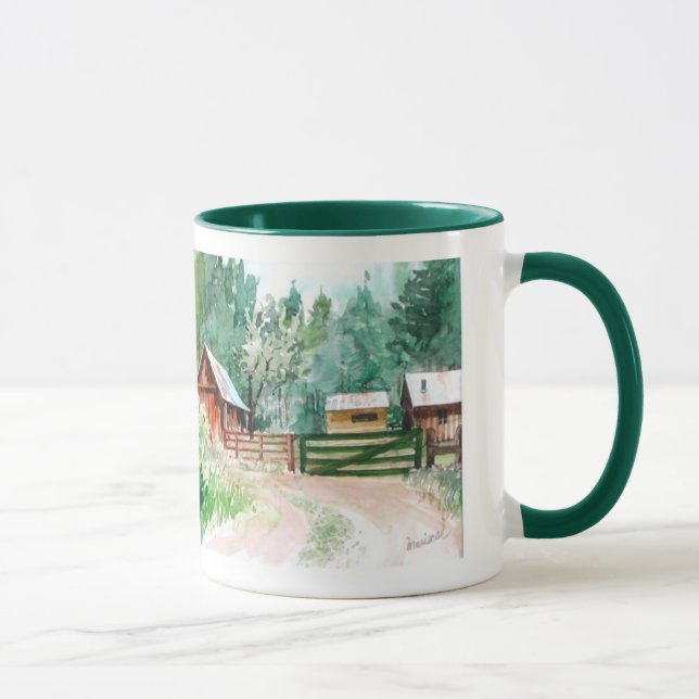 Gebirgskabine Tasse (Rechts)