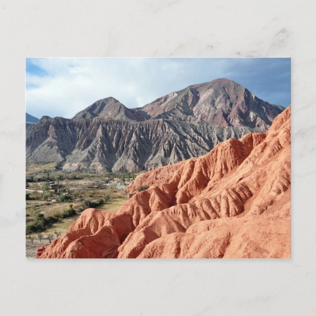 Gebirgskette in der Provinz Salta Postkarte (Vorderseite)