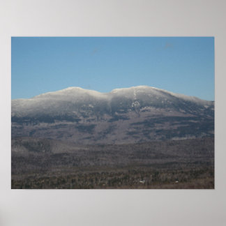 Gebirgskette "Indian Maiden", Maine Poster