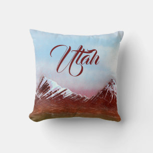 Gebirgskette Utah Kissen