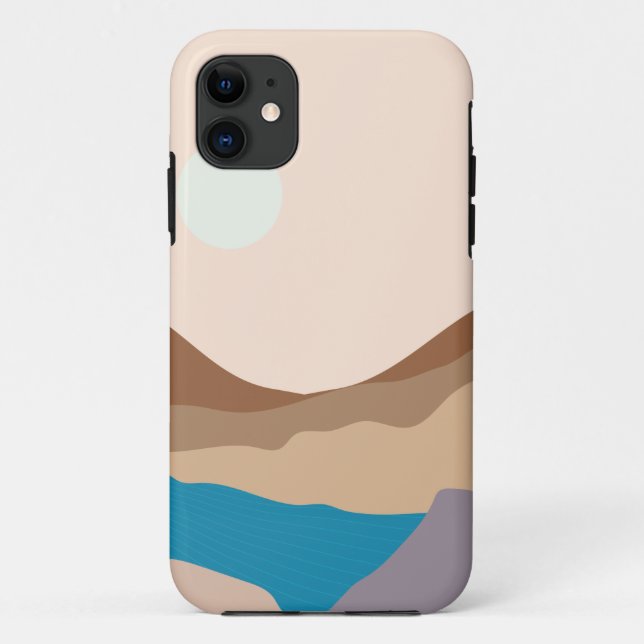 Gebirgskunst Case-Mate iPhone Hülle (Rückseite)