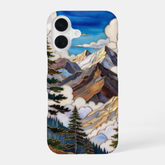 Gebirgslandschaft iPhone-Hülle Natur Szenerie-Desi iPhone 16 Hülle