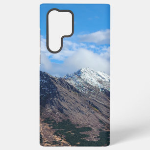 Gebirgslandschaft mit schneebedeckten Gipfeln Samsung Galaxy Hülle
