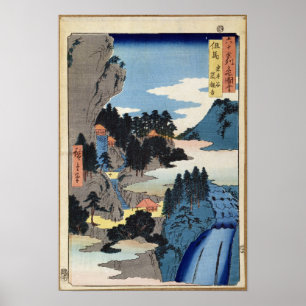 Gebirgslandschaft Poster