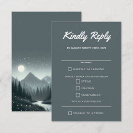 Gebirgsmagie RSVP Karte