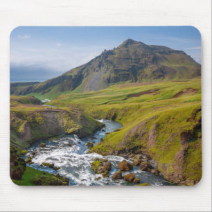 Gebirgsnebenflußlandschaft Mousepad
