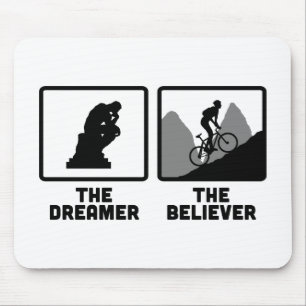 Gebirgsradfahren Mousepad
