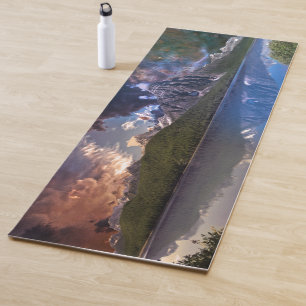 Gebirgsreflexions-Wasser-Ozean-Yoga-Matte Yogamatte