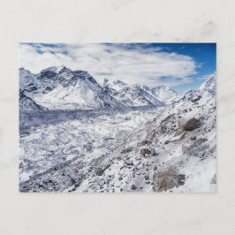 Gebirgsschnee u. Gletscher (Himalaja) Postkarte