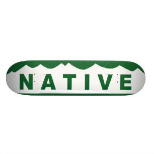 GebirgsSkateboard-Plattform Colorados gebürtige Skateboard