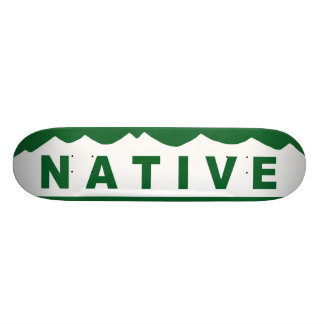 GebirgsSkateboard-Plattform Colorados gebürtige Skateboard